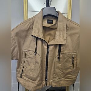 Edgy Tan Jacket